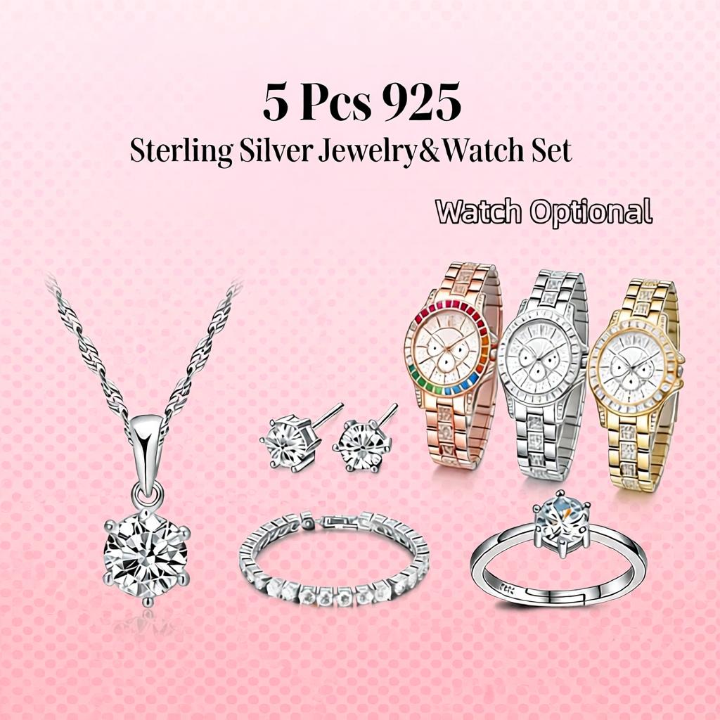 Pretty 925 Sterling Silver Geo - đánh giá và giá Best Jewelry Watches Women