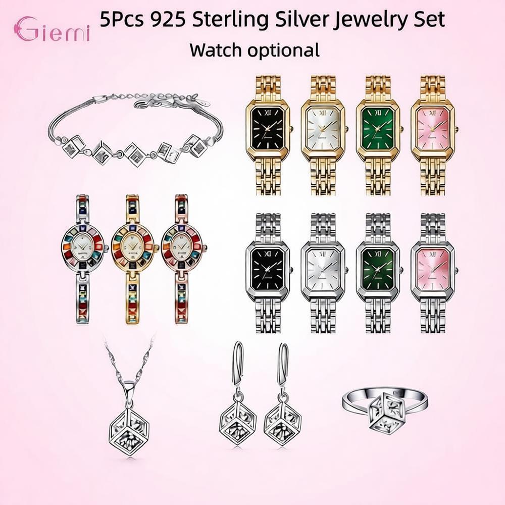 Pretty 925 Sterling Silver Geo - đánh giá và giá Best Jewelry Watches Women