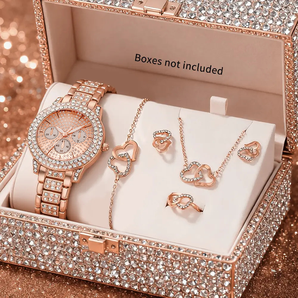 6pcs Women's Watch & Jewelry S - đánh giá và giá Unique Jewelry Watches