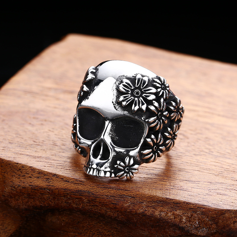 925 sterling silver skull ring - đánh giá và giá Sterling Silver Ring