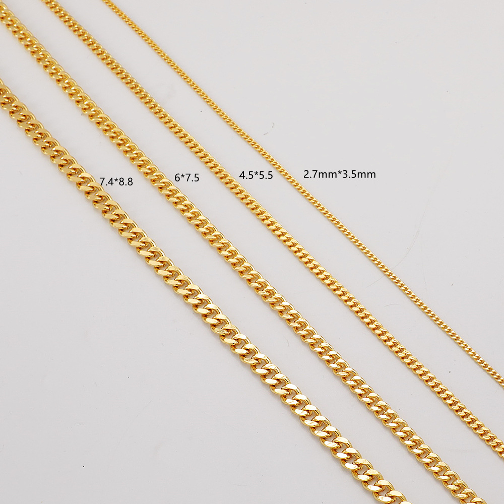 WT-BC202 European Hip-hop 18K  - đánh giá và giá Hip Hop Chain Necklace