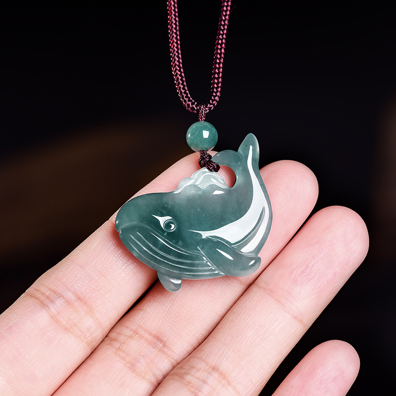 Natural Burmese Jadeite Whale  - đánh giá và giá Jewelry & Watches Store