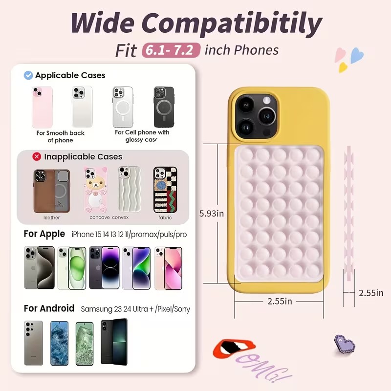 2-Pack Silicone Suction Phone  - đánh giá và giá Watches & Jewelry Repair Center