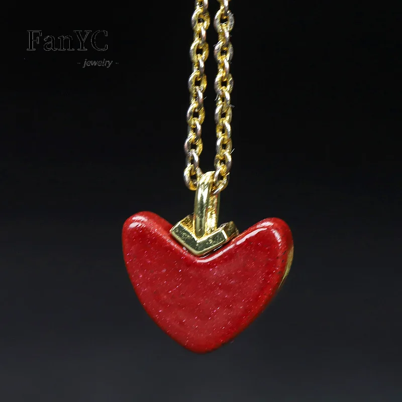 Natural V-shaped Cinnabar Love - đánh giá và giá Luxury Gifts Jewelry & Watches Namfleg Mostar