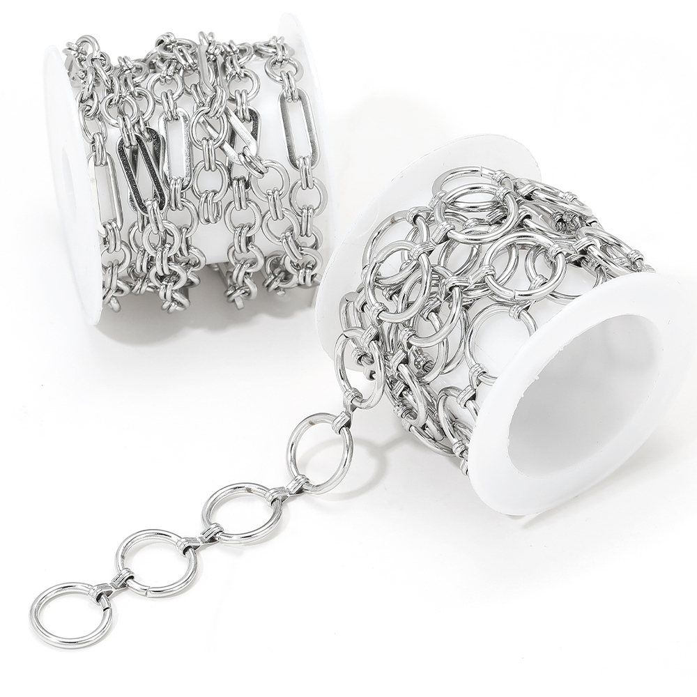 1 Meter Stainless Steel Heavy  - đánh giá và giá Hip Hop Chain Necklace