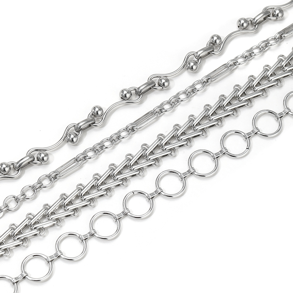 1 Meter Stainless Steel Heavy  - đánh giá và giá Hip Hop Chain Necklace