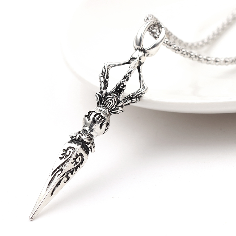Vintage Punk Style Demon-Subdu - đánh giá và giá Hip Hop Chain Necklace