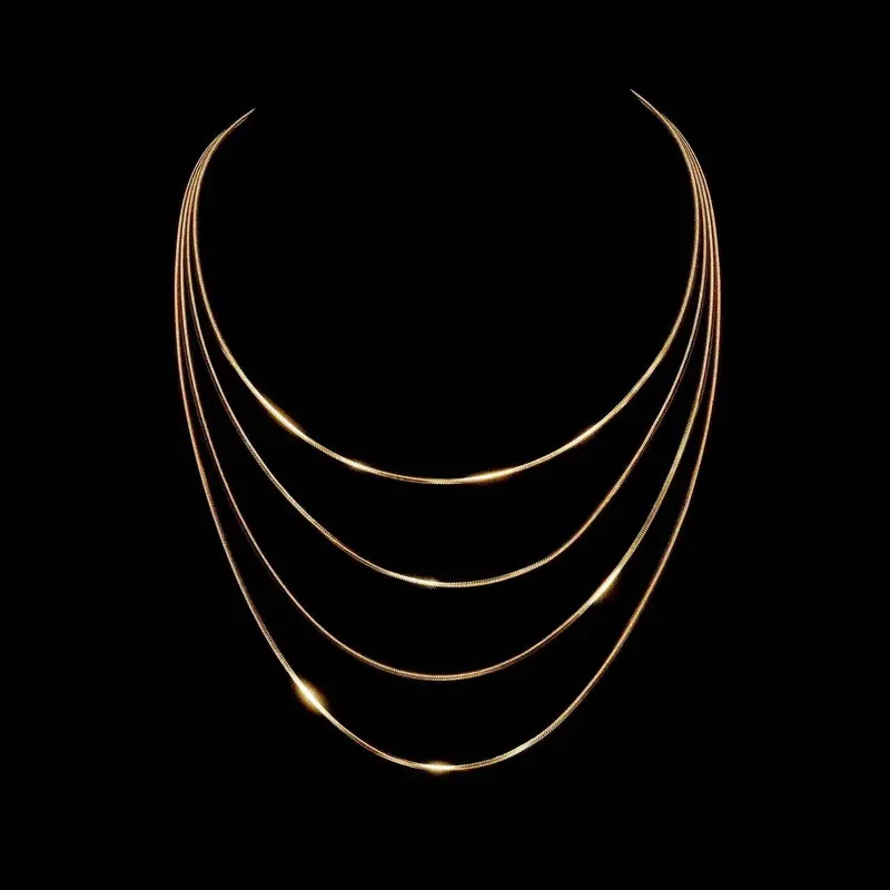 B&C 1.2mm Gold Color Stainless - đánh giá và giá Hip Hop Chain Necklace