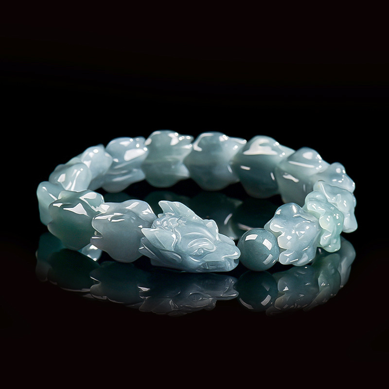 Blue Burmese Jadeite Dragon Br - đánh giá và giá Jewelry & Watches Store