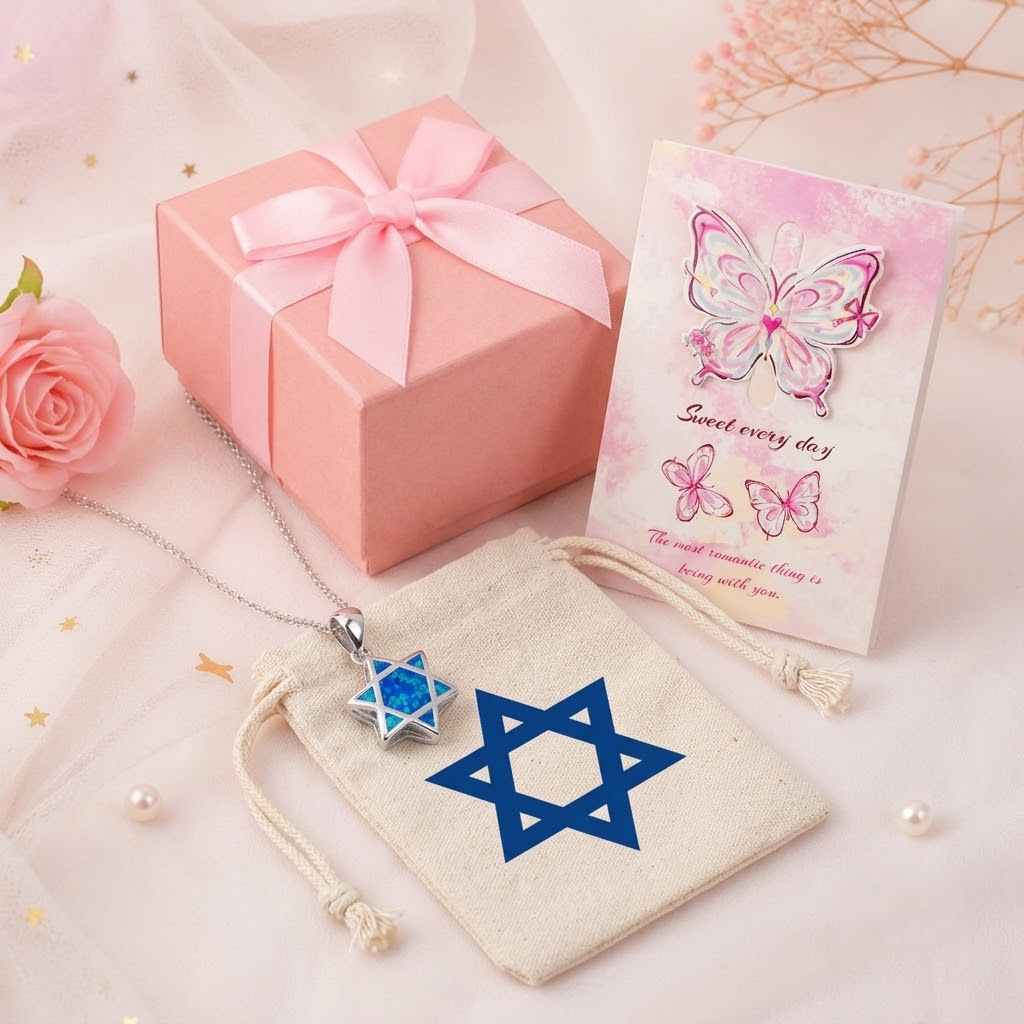 Star of David Opal Pendant Nec - đánh giá và giá Jewelry & Watches Store