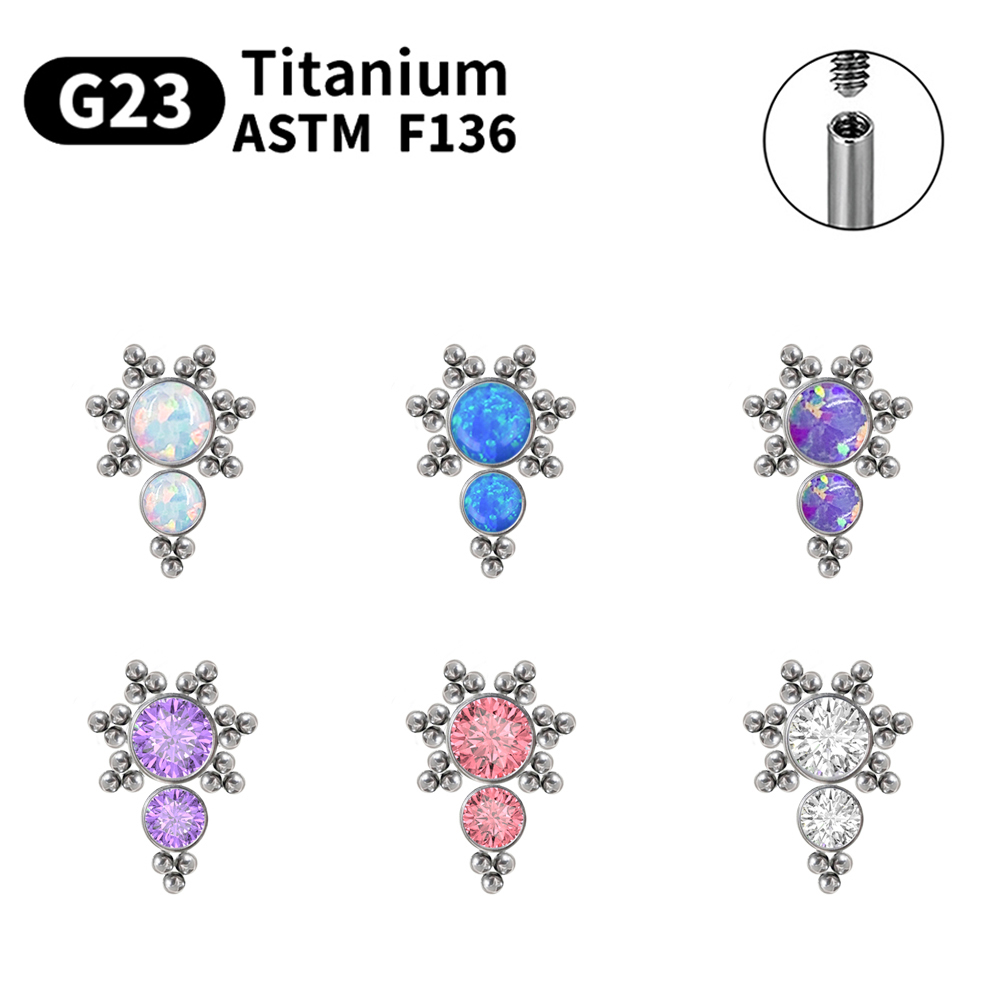 G23 Titan Xuyên Bông Tai Nữ Op - đánh giá và giá Opal Earrings Dangle