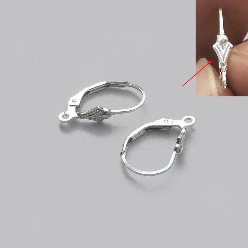 Fleur De Lis Leverback Ear Wir - đánh giá và giá Sterling Silver Ring