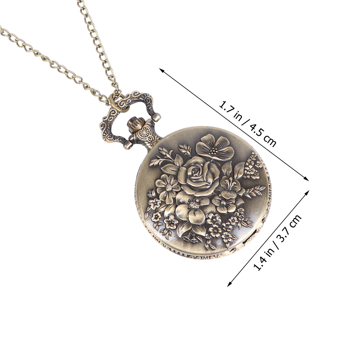 Vintage Floral Necklace Watch  - đánh giá và giá Unique Jewelry Watches