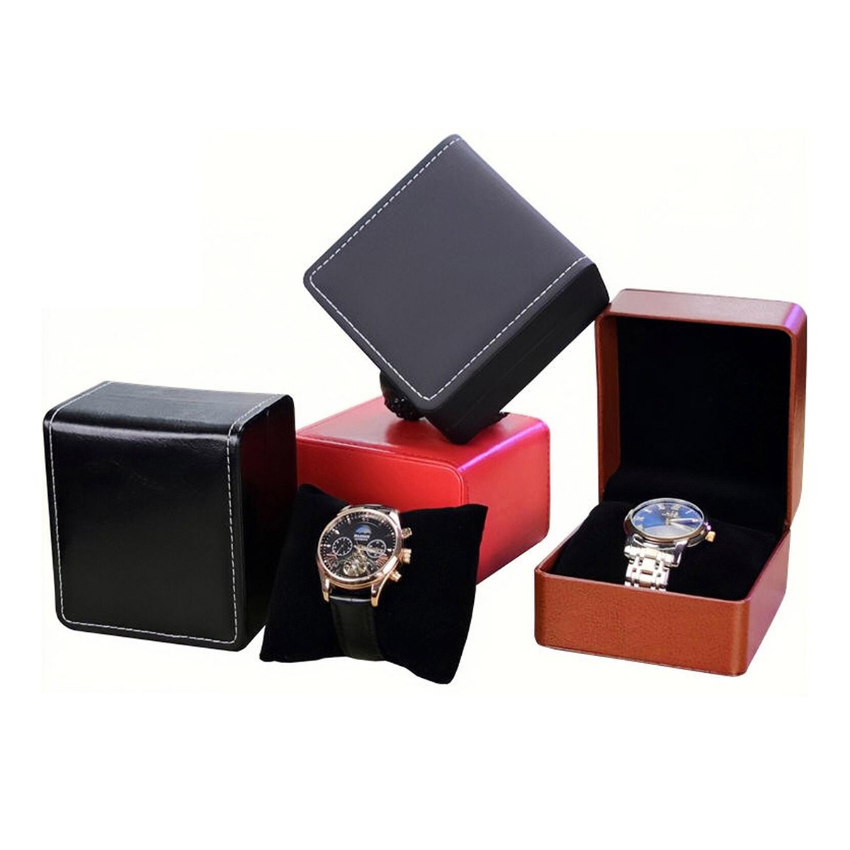 Fashion Leather Watch Box Case - đánh giá và giá Best Jewelry Watches Women