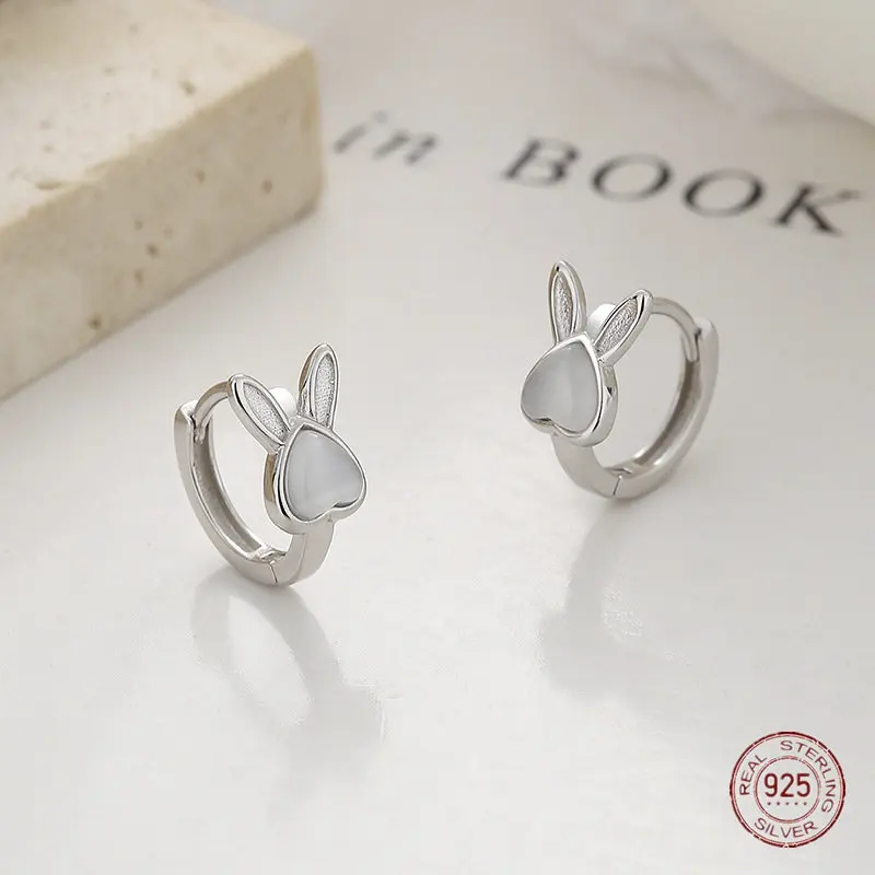 925 Sterling Silver Rabbit Opa - đánh giá và giá Opal Earrings Dangle