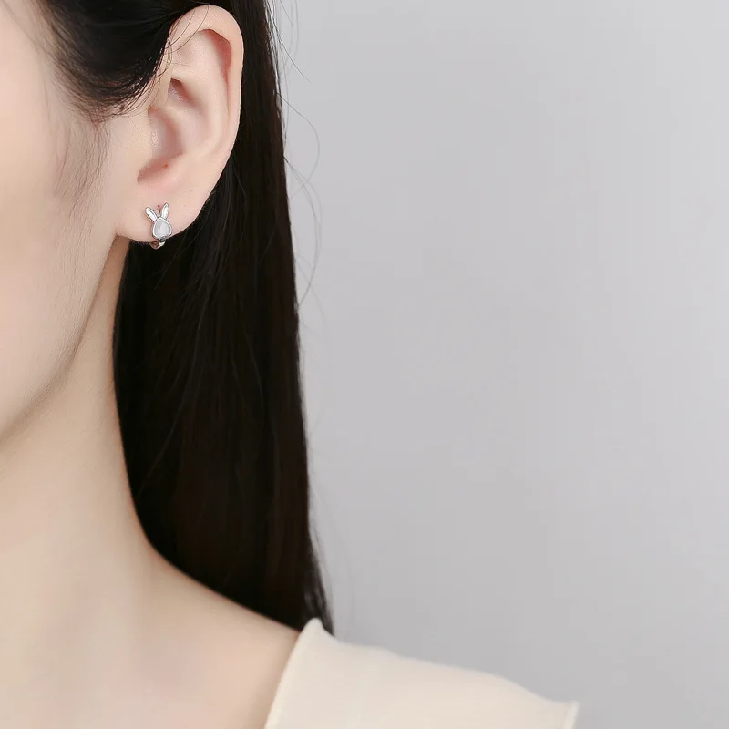 925 Sterling Silver Rabbit Opa - đánh giá và giá Opal Earrings Dangle