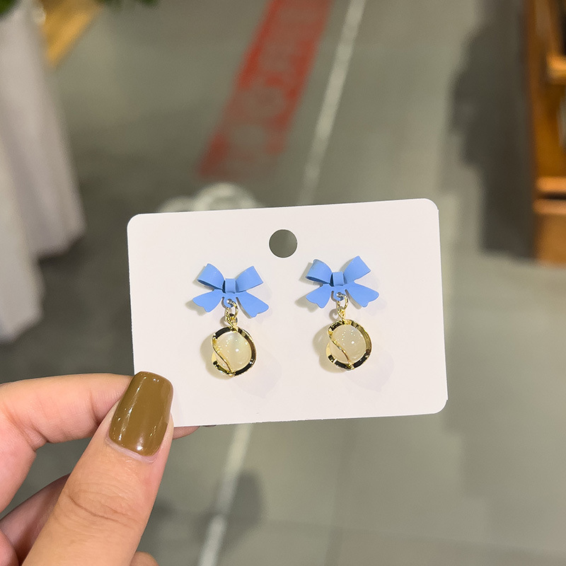 Sweet Round Opal Dangle Earrin - đánh giá và giá Opal Earrings Dangle